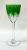 Baccarat Coloured Crystal Rhine Wine Glasses In “Genova” Pattern