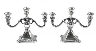 Birks Sterling Silver Candelabra