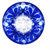 Bohemian Cut Crystal Finger Bowls and Cocktail Plates, Early 20th Century