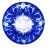 Bohemian Cut Crystal Finger Bowls and Cocktail Plates, Early 20th Century