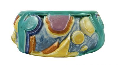 Clarice Cliff “Bizarre” Jardiniere, Early 1930’s