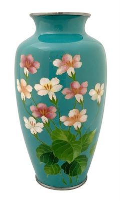 Cloisonné Vase, Japanese Mid-20th Century