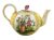 Crown Dresden Hand Painted Porcelain Teapot, circa 1881-1890