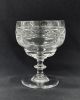 Cut Crystal Rummers, English, 20th Century
