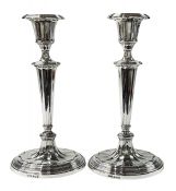Edwardian Era Sterling Silver Candlesticks, Asprey & Co. Ltd. Circa, 1911 