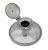 Edwardian Era Sterling Silver Inkwell, English Hallmarks For Sheffield 1911