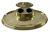 Solid Brass Double Inkwell, American circa 1900-10