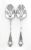 Edwardian Sterling Silver Reticulated Serving Spoons, circa 1911