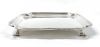 Elegant Art Deco Sterling Silver Footed Waiter, circa 1928