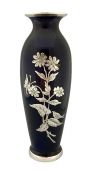 Elegant Silver Overlay Vase, circa 1910