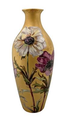 Enamelled And Gilded Continental Porcelain Vase, circa 1900