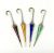 English Art Deco Sterling Silver Novelty Cocktail Picks, circa 1938