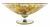 Etched And Gilded Glass Tazza