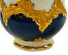 Magnificent Meissen Coffee Service In “Royal Blue Gold Bronze Strewn Flowers” Pattern, Germany, 20th Century