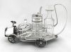 Figural Silver Plate Roadster - Shape Cruet Set, English, circa 1920