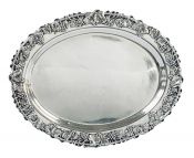Fradley & Co. Sterling Silver Oval Tray