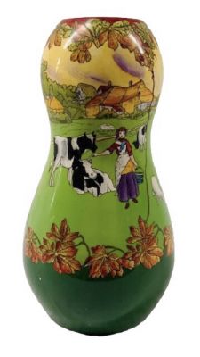 Frank Beardmore Hand Painted Art Pottery Vase