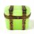 French Opaline Glass Jewel Casket In Miniature
