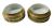 Gilded Porcelain Cachepots And Stands, French 19th Century