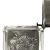 Gorham Bright Cut Decorated Sterling Silver Match Vesta, circa 1880-90