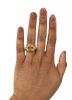 Judith Ripka Citrine and Diamond Ring