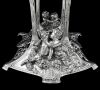 Jugendstil WMF Silver Plate And Cut Crystal Epergne