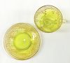 La Belle Époque Gilded And Enamelled Glass Punch Cups And Saucers, circa 1890