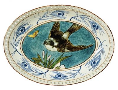 Mintons Aesthetic Movement Faience Bowl, circa 1883