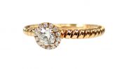 Modern Diamond Ring