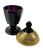 Moser Art Deco Covered Jar