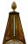 Obelisk Form Clock/Thermometer, English 19th Century