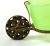 Opaline Glass Miniature Wheelbarrow,  Late 19th Century
