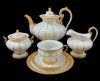Opulent Meissen “Gold Leaf/Golden Baroque” Tea Set, Germany, 20th Century
