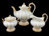 Opulent Meissen “Gold Leaf/Golden Baroque” Tea Set, Germany, 20th Century