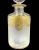Opulent Val St. Lambert Etched And Frosted Crystal Scent Bottles