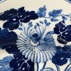 Rare Wedgwood “Hibiscus” Pattern Transfer Ware Platter
