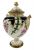 Royal Crown Derby Cabinet Vase And Cover In Miniature, circa 1897