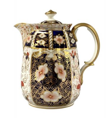 Royal Crown Derby Traditional Imari, Pattern # 2451, Hot Water/Cocoa Pot
