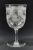 Set Of 13 Etched Crystal Glasses