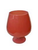 Sevres Rose Opaline Pedestal Vase