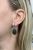 Smokey Quartz Tsavorite Garnet and Diamond Drop Earrings