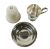 Sterling Silver And Lenox Porcelain Demitasse Set, circa 1930