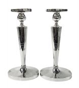 Sterling Silver Candlesticks, American, Early 20th Century