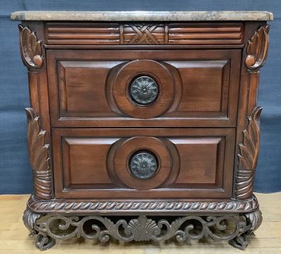 Two Drawer End Table/Night Stand