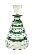 Val St. Lambert Muscadet Pattern Crystal Decanter, circa 1930-63
