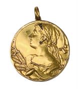 Victorian 18kt Locket 