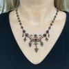 Victorian Garnet Lavalier
