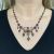 Victorian Garnet Lavalier