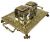 Victorian Partners Double Inkwell And Stand, circa 1890-1900