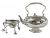 Victorian Silver Plate Tip Kettle, circa 1870-1900